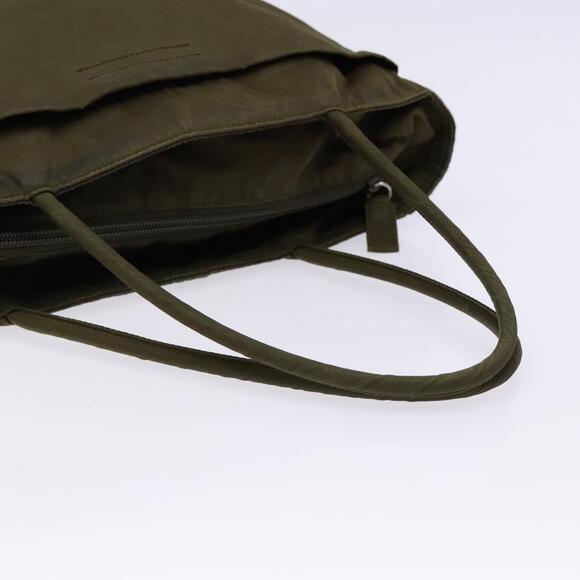 PRADA Tote Bag Nylon Khaki - Picture 7 of 9